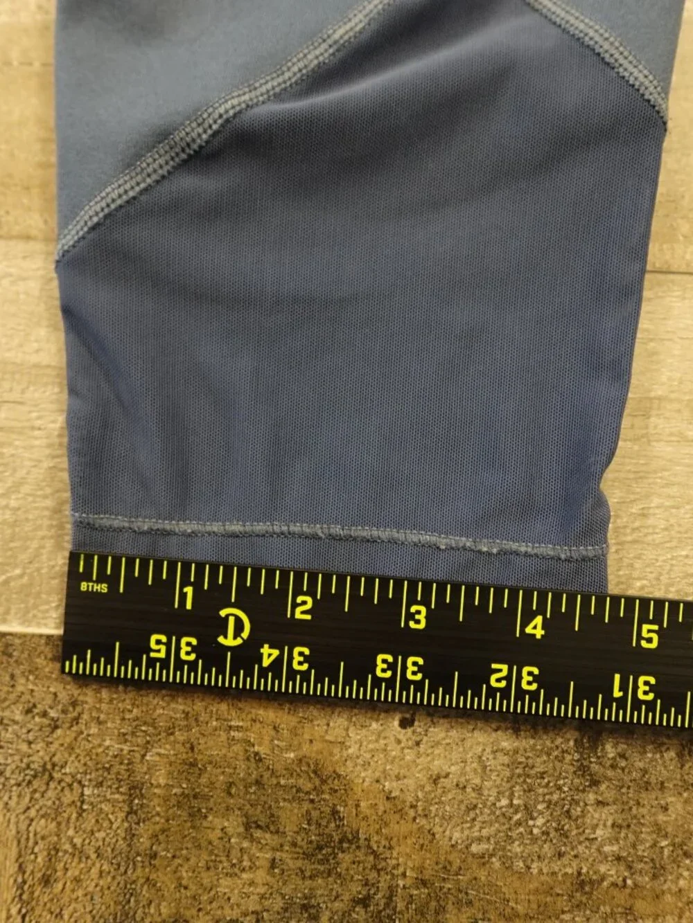 Athleta Sonar Mesh‎ Capri Leggings Women’s Small Blue Athletic Workout